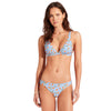 Seafolly Summer Crush Reversible Hipster Bikini Bottom - Powder Blue