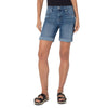 Liverpool 7-Inch Marley Girlfriend Short With Roll Cuff Hem - Lemoyne - FINAL SALE