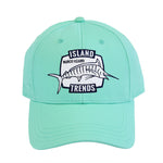 Island Trends Marco Island Marlin Ponytail Baseball Cap Hat - Seafoam