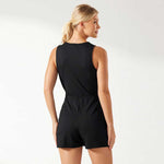 Tommy Bahama Island Cays Wrap Romper Cover Up - Black