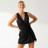 Tommy Bahama Island Cays Wrap Romper Cover Up - Black