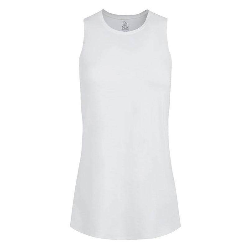 Tasc Womens NOLA Slub Tank Top - White