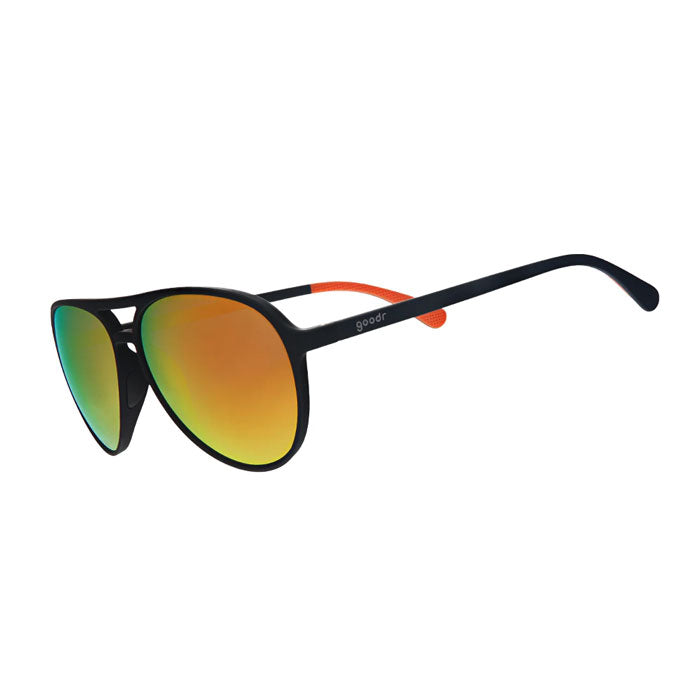 Goodr Call Me Tarmac Daddy Sunglasses - Black